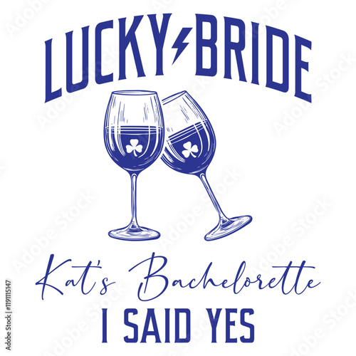 Lucky Bride kat's Bachelorette I said yes