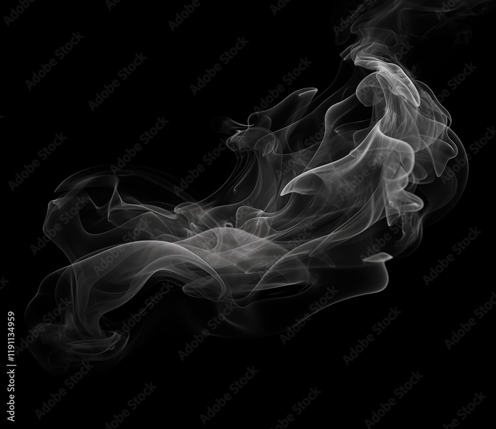 Graceful Vertical Smoke Swirls in Motion Captured in High Definition for Creative Projects and Design Graceful Vertical Smoke Swirls in Motion Captured in High Definition for Creative Projects and Design