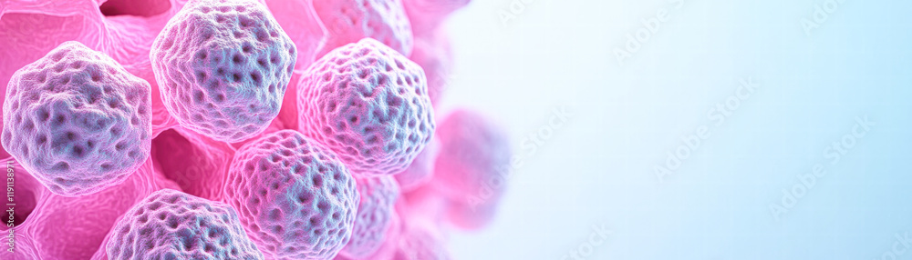 Macro view of cellular structures in a laboratory environment a biology concept exploration