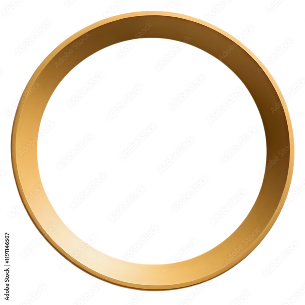Elegant Gold Circle Frame Isolated on Transparent Background - Luxury Border Design for Logos, Labels and Premium Packaging Elegant Gold Circle Frame Isolated on Transparent Background - Luxury Border Design for Logos, Labels and Premium Packaging