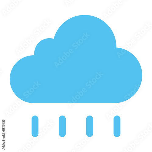 Flat Weather Icon symbol Illustration