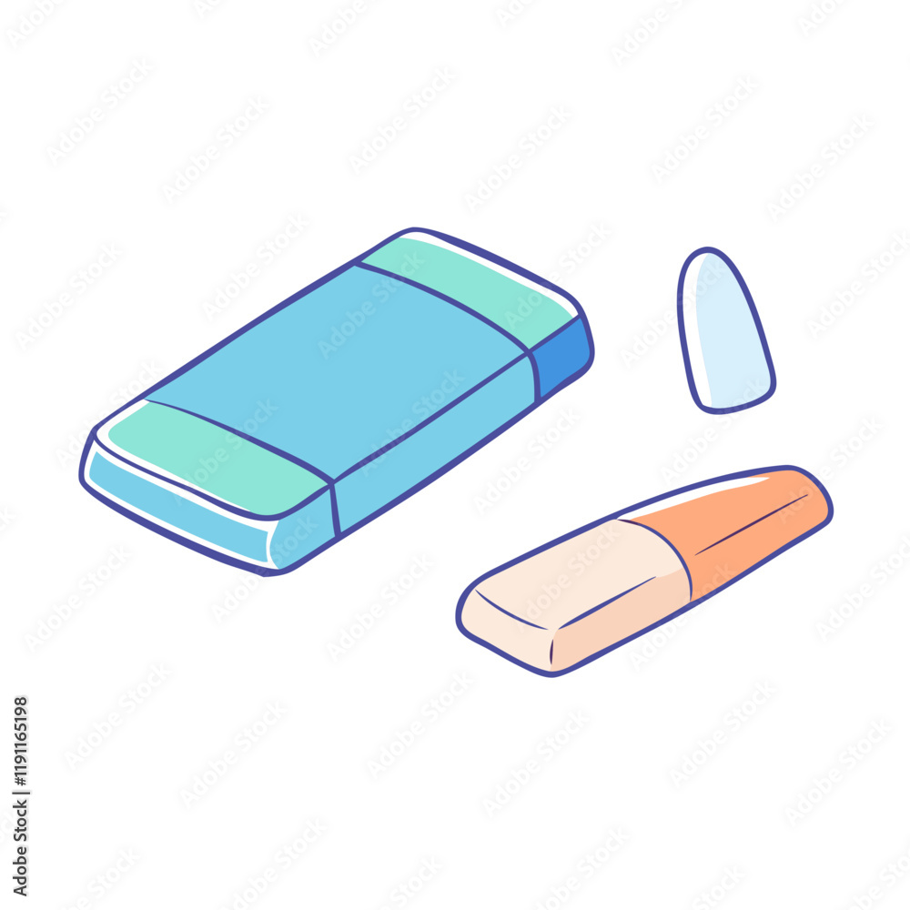 chalk and eraser vector icon, chalk and eraser vector illustration - simple illustration of chalk and eraser, perfect for logos and iconschalk and eraser chalk and eraser vector icon, chalk and eraser vector illustration - simple illustration of chalk and eraser, perfect for logos and iconschalk and eraser