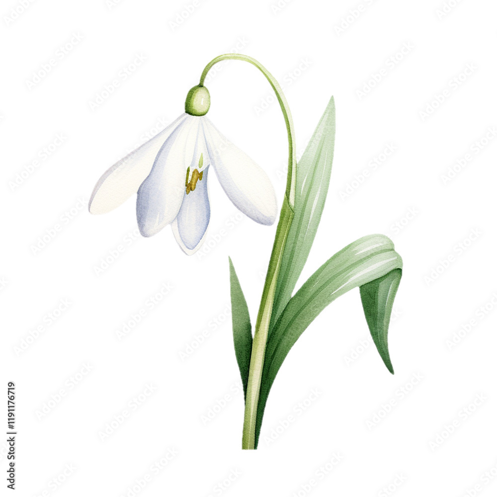 Fototapeta premium Beautiful Flower Clipart Vector Illustration - Floral Design for Graphics