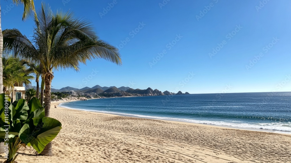 Stunning Beachfront Paradise with Palm Trees and Ocean View Stunning Beachfront Paradise with Palm Trees and Ocean View