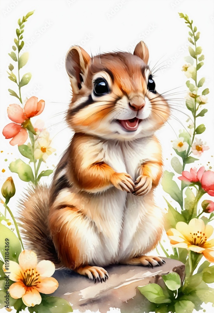 Fototapeta premium Chipmunk