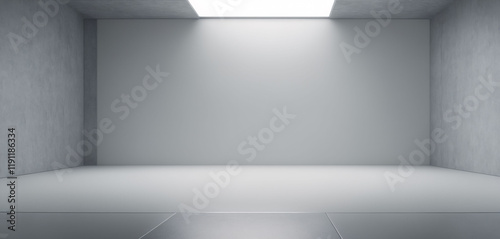A bright room for presentations with a light source