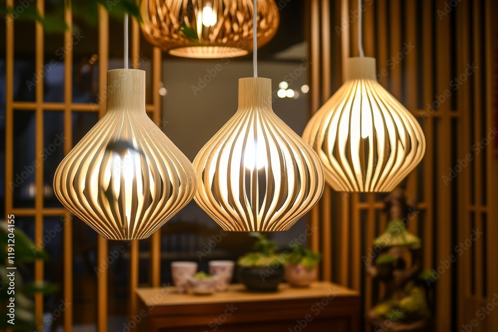 Straw lampshade. Modern pendant lights with light bulb. Contemporary house interior. Hanging ceiling light in a current shared space. Decorative geometric lamp. Suspended straws chandelier loft style. Straw lampshade. Modern pendant lights with light bulb. Contemporary house interior. Hanging ceiling light in a current shared space. Decorative geometric lamp. Suspended straws chandelier loft style.