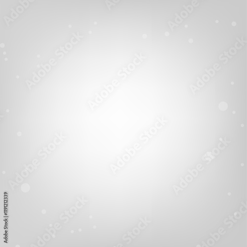 White and grey soft gradient dots effect shiny background