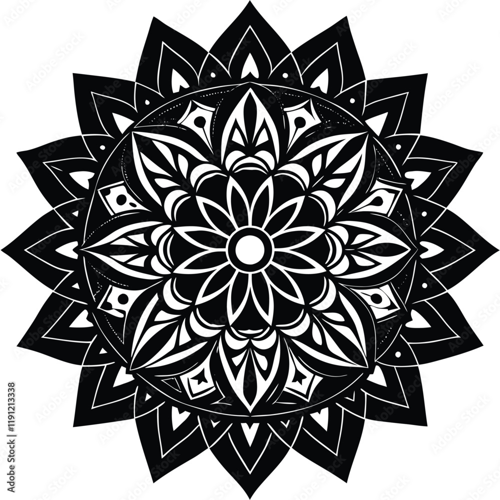Fototapeta premium mandala-art- (2).eps