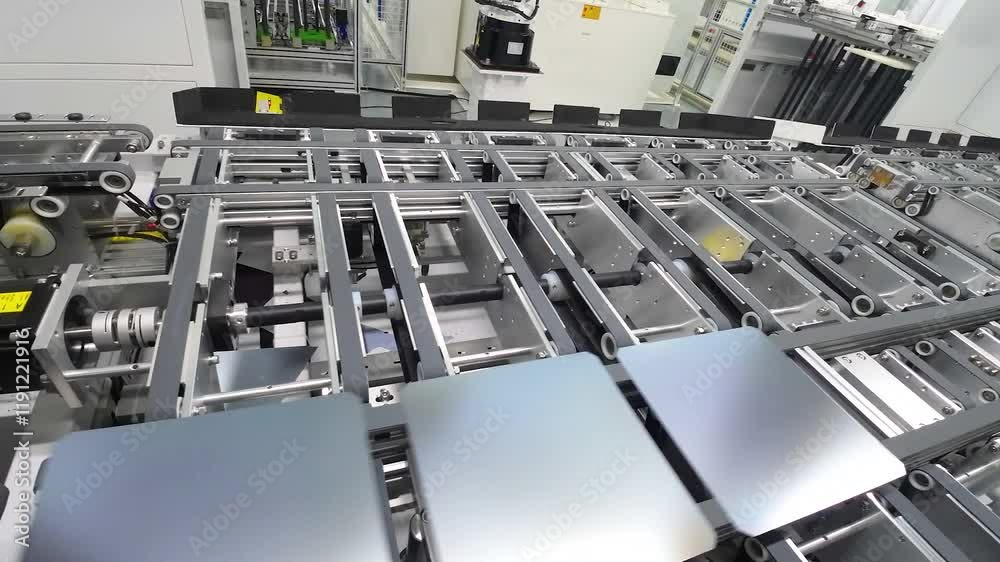 Advanced photovoltaic panel production line showcases high-tech manufacturing process for solar energy solutions