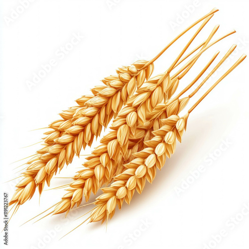 Barley Isolated