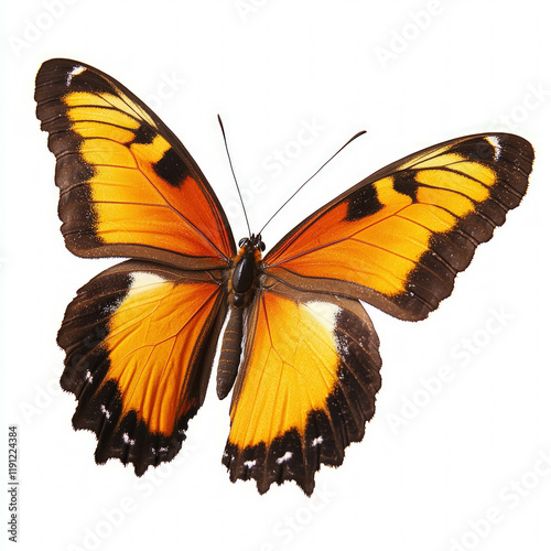 Butterfly Flying Isolated