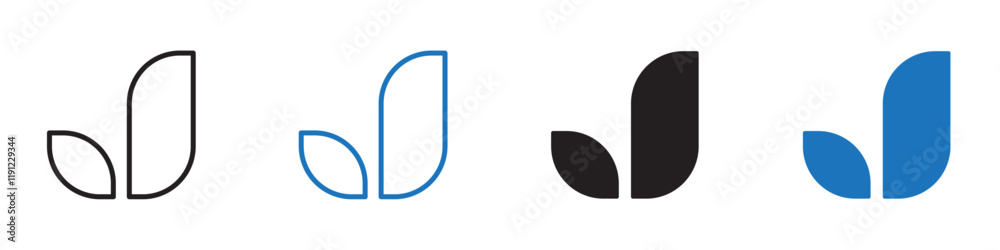 Jotta cloud icon Flat line symbol Jotta cloud icon Flat line symbol