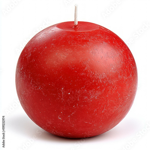 Red Candle Isolated