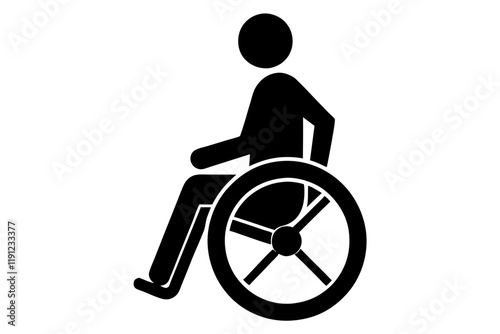 person in wheelchair