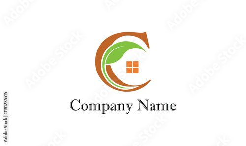 C letter logo for wellness company