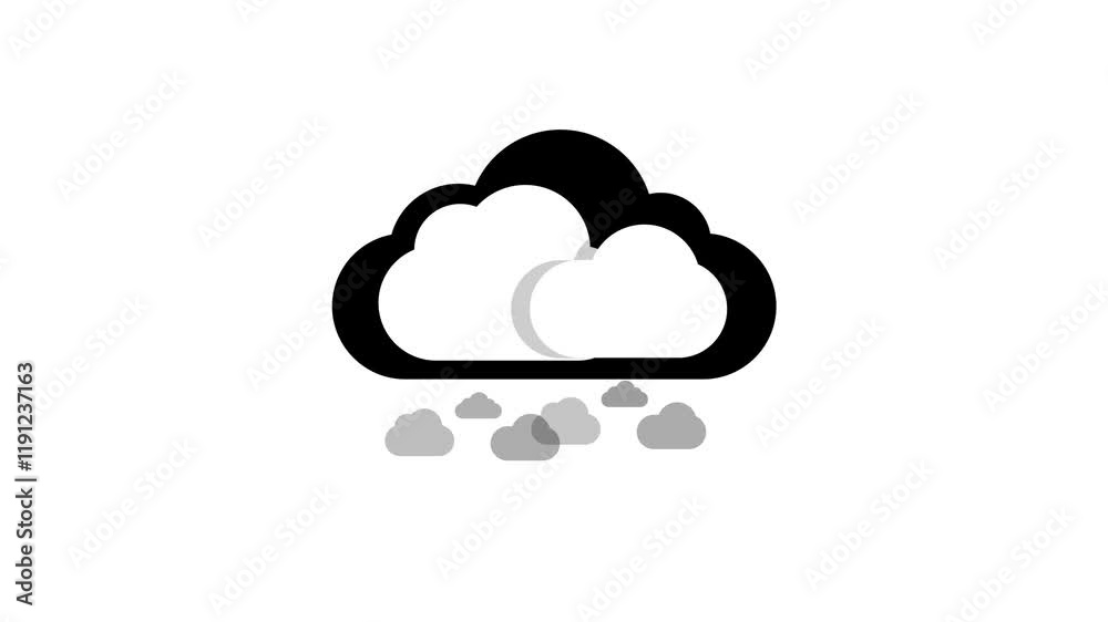 Online Cloud Computing Icon Animation in 4K – Dynamic Cloud Technology Motion Graphic Symbolizing Data Storage, Networking, IT Solutions, Digital Transformation and Modern Connectivity. Online Cloud Computing Icon Animation in 4K – Dynamic Cloud Technology Motion Graphic Symbolizing Data Storage, Networking, IT Solutions, Digital Transformation and Modern Connectivity.