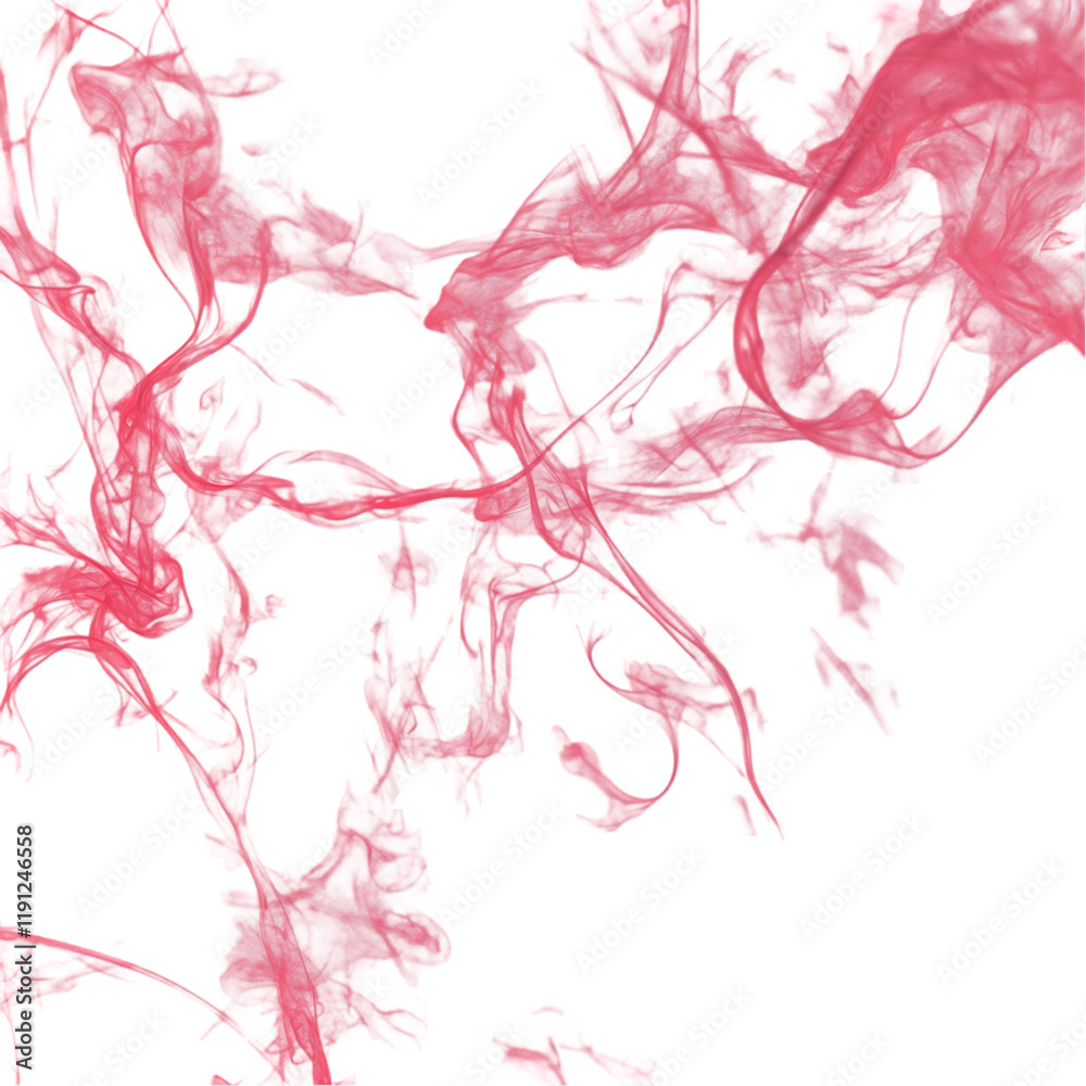 Fototapeta premium Abstract Pink Swirls Dark Background Fluid Design Artistic Texture Elegant Modern Wallpaper red 