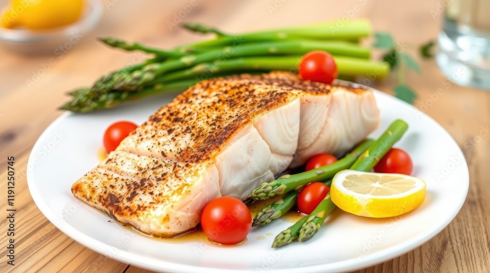 Grilled salmon steak on a stone plate. On an old background. Top view. Free copy space. Grilled salmon steak on a stone plate. On an old background. Top view. Free copy space.