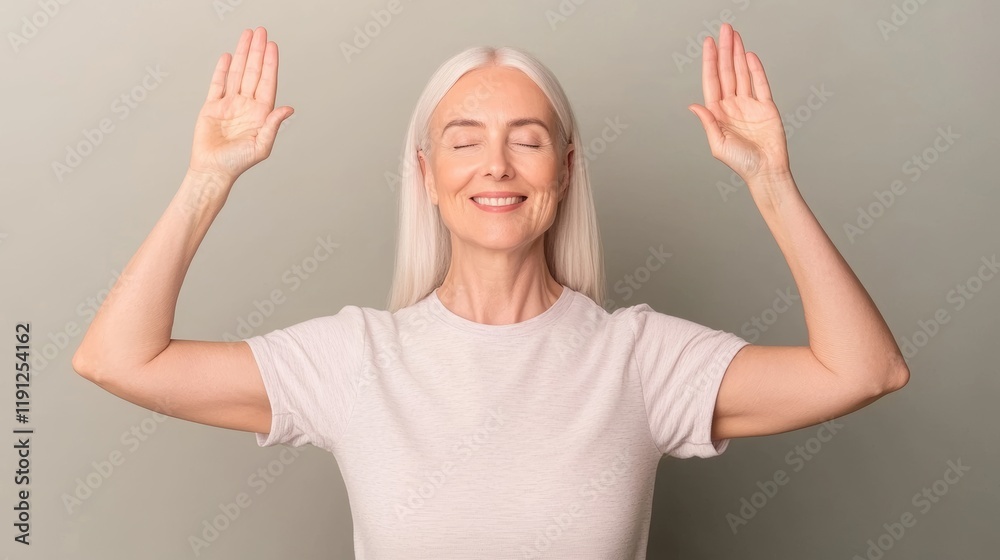 Woman Practicing Yoga Poses in Pastel Mint Background for Wellness Woman Practicing Yoga Poses in Pastel Mint Background for Wellness