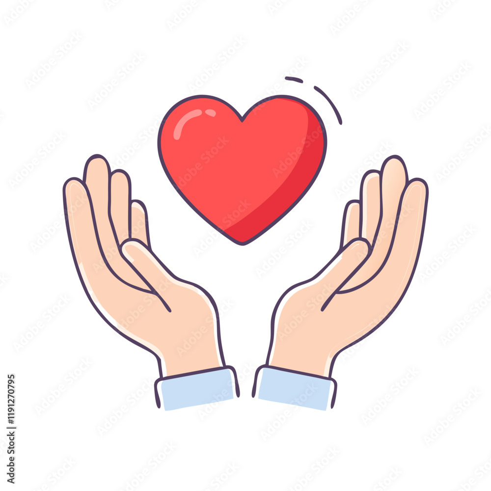 hands holding a heart vector icon, hands holding a heart vector illustration - simple illustration of hands holding a heart, perfect for logos and iconshands holding a heart hands holding a heart vector icon, hands holding a heart vector illustration - simple illustration of hands holding a heart, perfect for logos and iconshands holding a heart