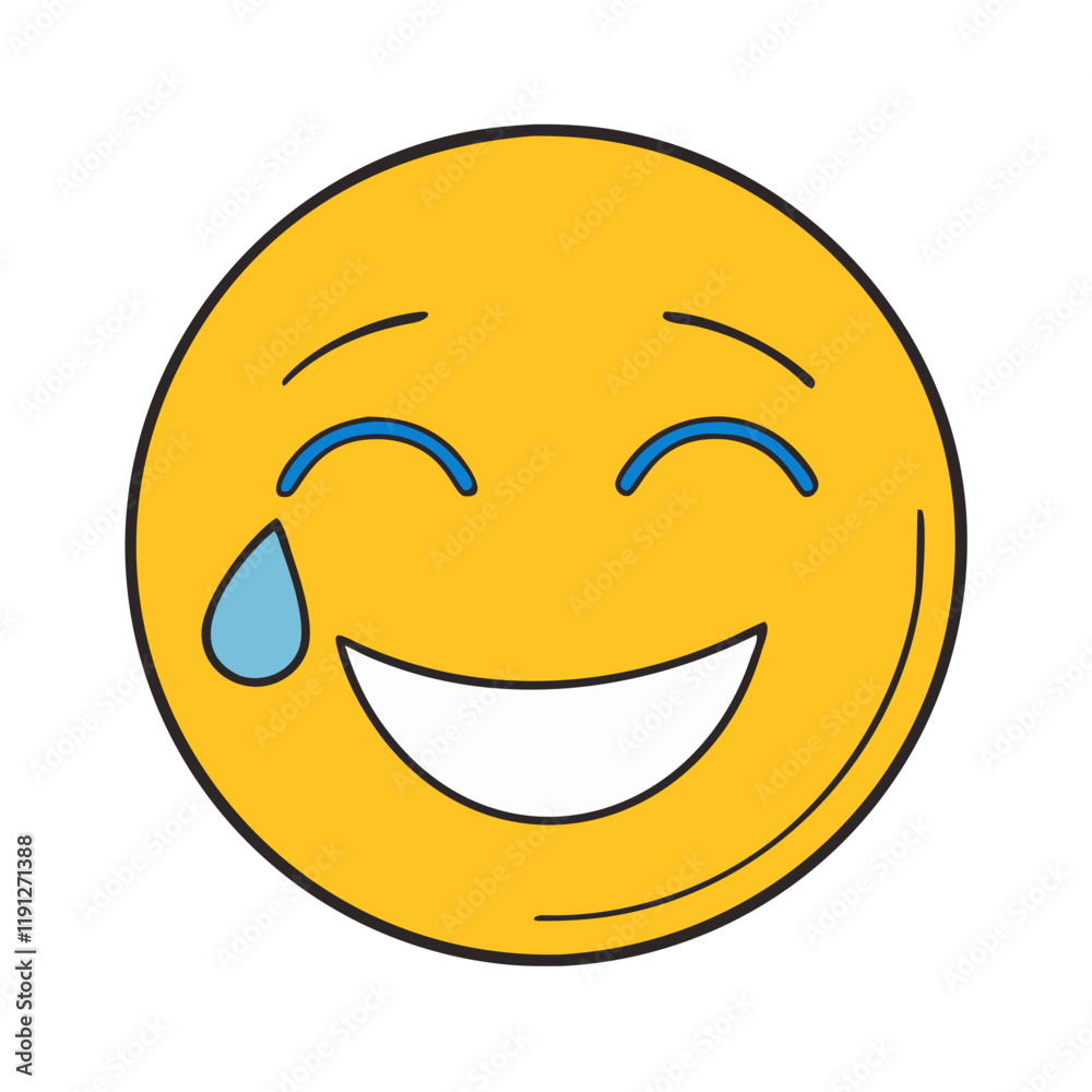 smiling face with a tear emotional balance icon, smiling face with a tear emotional balance vector smiling face with a tear emotional balance icon, smiling face with a tear emotional balance vector