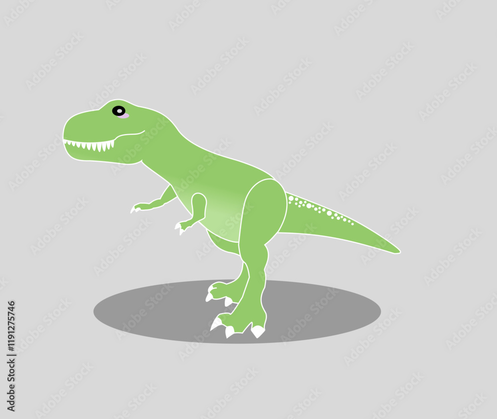 Fototapeta premium Cute dinosaur