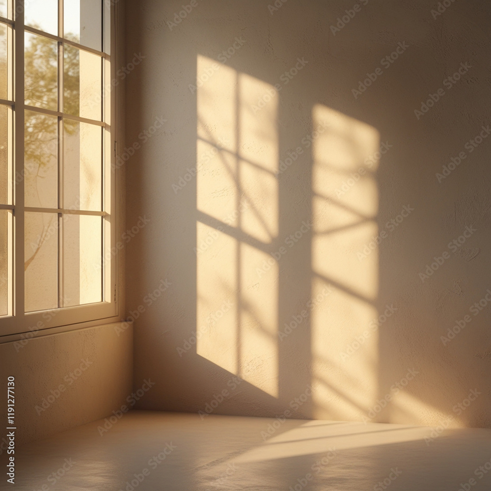 Fototapeta premium window shadow