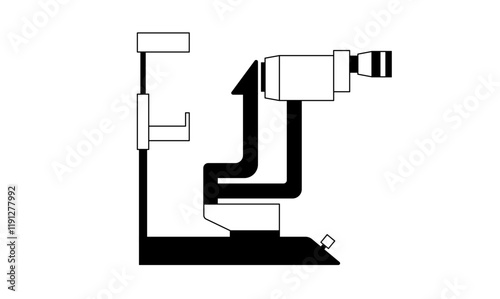 Slit lamp poster