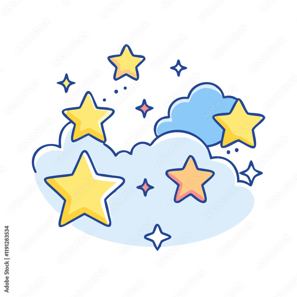 stars in the night sky vector icon, stars in the night sky vector illustration - simple illustration of stars in the night sky, perfect for logos and iconsstars in the night sky stars in the night sky vector icon, stars in the night sky vector illustration - simple illustration of stars in the night sky, perfect for logos and iconsstars in the night sky