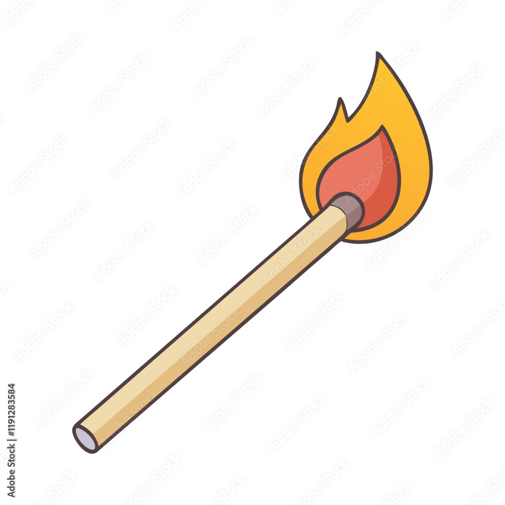 wooden match vector icon, wooden match vector illustration - simple illustration of wooden match, perfect for logos and iconswooden match wooden match vector icon, wooden match vector illustration - simple illustration of wooden match, perfect for logos and iconswooden match