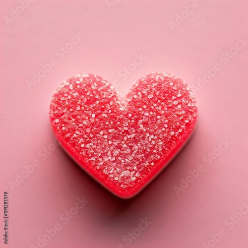 heart shaped candy