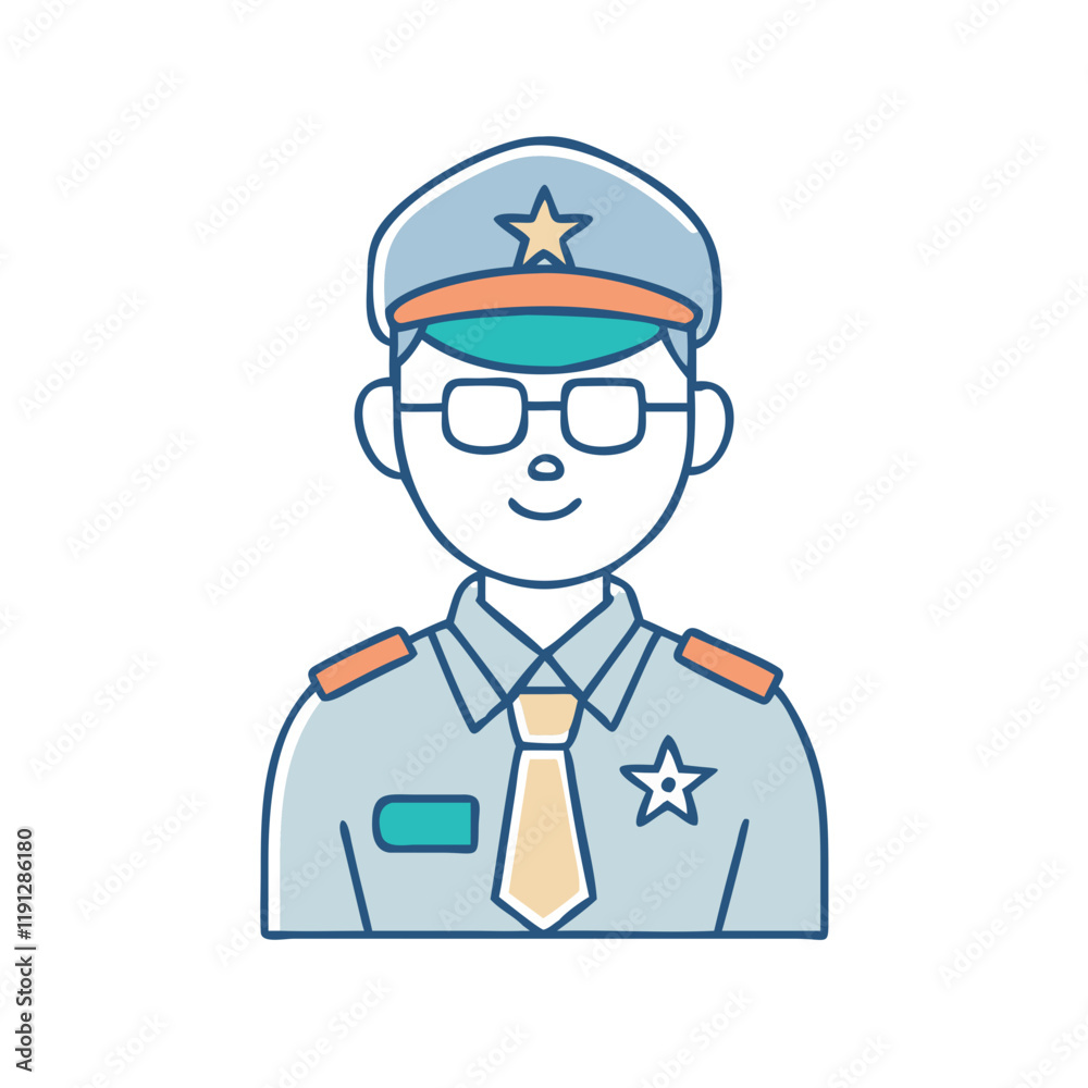 veteran in uniform vector icon, veteran in uniform vector illustration - simple illustration of veteran in uniform, perfect for logos and icons veteran in uniform veteran in uniform vector icon, veteran in uniform vector illustration - simple illustration of veteran in uniform, perfect for logos and icons veteran in uniform