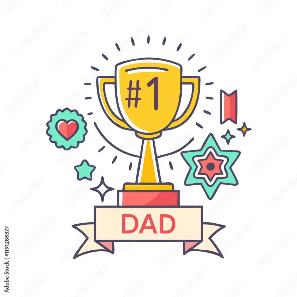 1 dad trophy or badge vector icon, 1 dad trophy or badge vector illustration - simple illustration of 1 dad trophy or badge, perfect for logos and icons 1 dad trophy or badge 1 dad trophy or badge vector icon, 1 dad trophy or badge vector illustration - simple illustration of 1 dad trophy or badge, perfect for logos and icons 1 dad trophy or badge