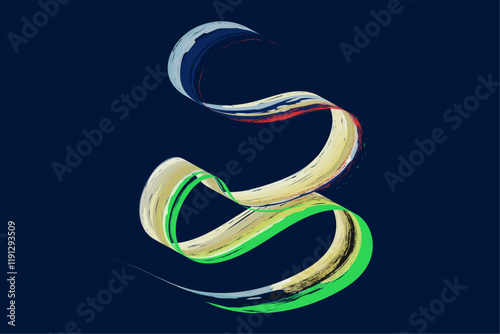 3D Brush Stroke