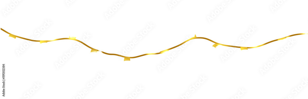 a string of yellow lights isolated on a transparent background a string of yellow lights isolated on a transparent background