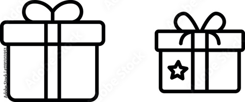 "Gift Box Icon Representing Giving, Celebration, and Thoughtful Surprises for Holidays and Special Occasions"