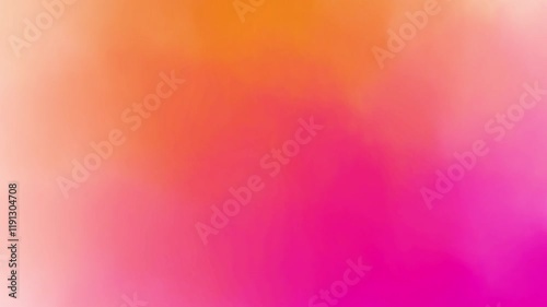 Simple Abstract Background Loop. Orange and Magenta Gradient. Ambient Abstract Surface with Blurry Bright Colors. Blurred Smooth Pink and Orange Hand Drawn Background Loop. 
