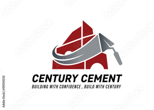 Cement Company Logo for Building