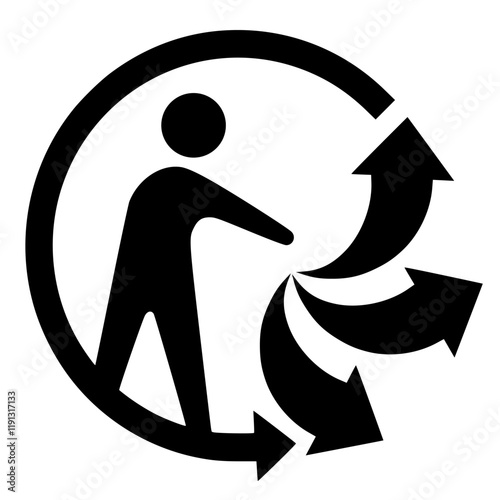 Triman sign, Triman recycling icon