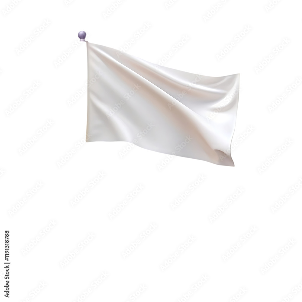 Fototapeta premium Empty flag