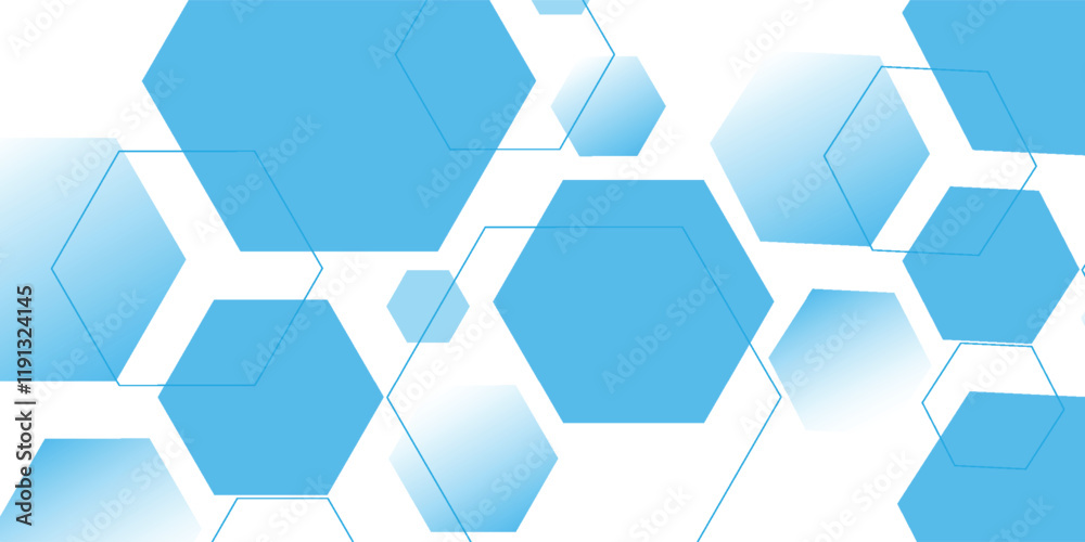 Abstract set of hexagon cells . structure of chemistry. Abstract background . Digital futuristic minimalism. vector illustration Abstract set of hexagon cells . structure of chemistry. Abstract background . Digital futuristic minimalism. vector illustration