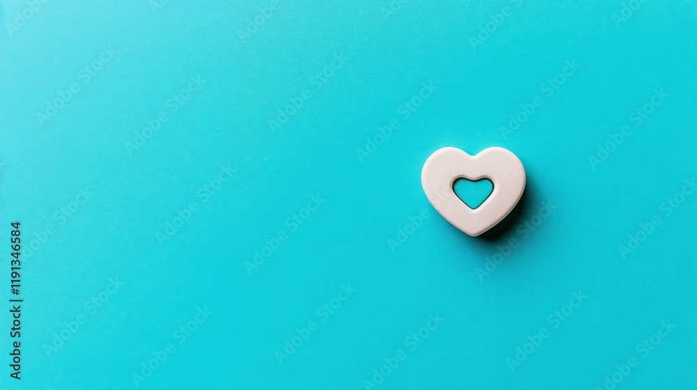 Hearts on blue background. Wallpaper. Empty space for text. Hearts on blue background. Wallpaper. Empty space for text.