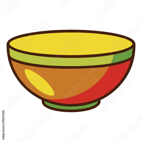 illustration of a bowl