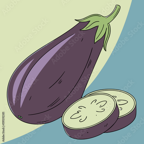 eggplant illustration