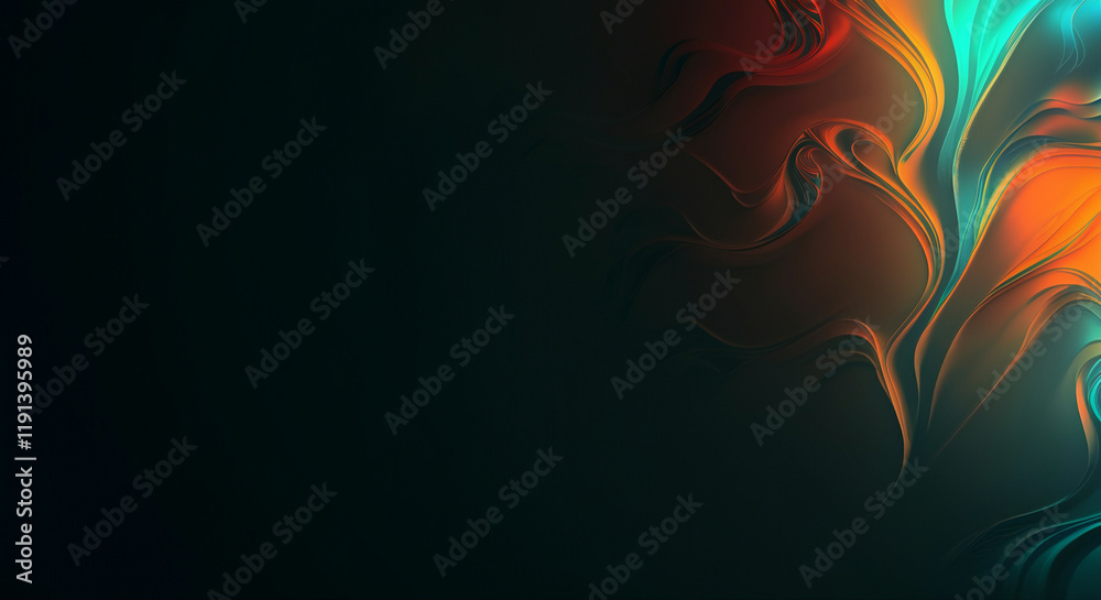 Abstract swirls in vibrant colors with smooth design elements and artistic flair Abstract swirls in vibrant colors with smooth design elements and artistic flair