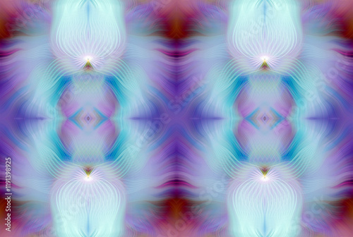 Kaleidoscope Abstract Art with Vivid Colorful Swirl Patterns Digital Painting Creative Multicolor Design for Backgrounds Wallpapers and Art Decor