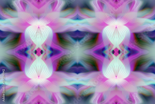 Kaleidoscope Abstract Art with Vivid Colorful Swirl Patterns Digital Painting Creative Multicolor Design for Backgrounds Wallpapers and Art Decor