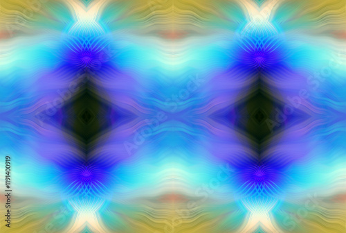 Kaleidoscope Abstract Art with Vivid Colorful Swirl Patterns Digital Painting Creative Multicolor Design for Backgrounds Wallpapers and Art Decor