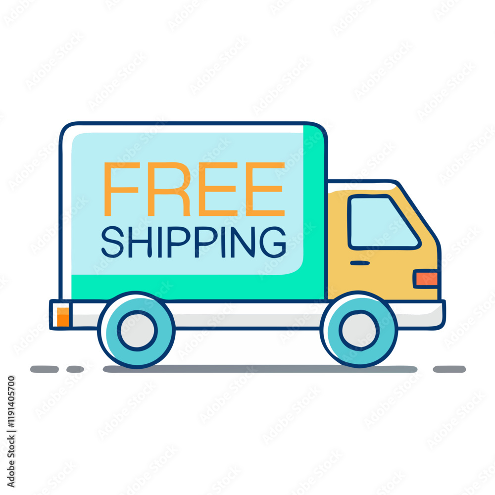 free shipping truck vector icon, free shipping truck vector illustration - simple illustration of free shipping truck, perfect for logos and iconsfree shipping truck free shipping truck vector icon, free shipping truck vector illustration - simple illustration of free shipping truck, perfect for logos and iconsfree shipping truck
